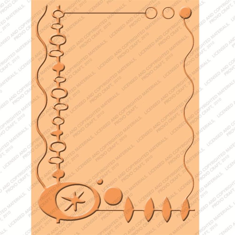 Cuttlebug 4-pc embossing folders - COOLIO - Picture 7 of 8